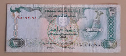 UNITED ARAB EMIRATES - 10 DIRHAMS - 1998-2007 - CIRC P 20 - BANKNOTES - PAPER MONEY - CARTAMONETA - - Emirats Arabes Unis