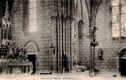 Bauné       49        L'Intérieur De L'Eglise        (voir Scan) - Andere & Zonder Classificatie