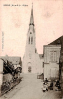 Bauné       49         Place Et église        (voir Scan) - Andere & Zonder Classificatie