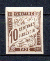 Col40 Colonies Taxe 1893 N° 19 Neuf XX MNH Cote 3,00€ - Impuestos