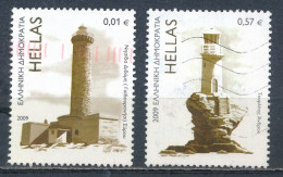 °°° GREECE - Y&T N°2488/89 - 2009 °°° - Used Stamps