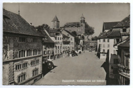 RAPPERSWIL Rathausplatz, Postauto - Rapperswil-Jona