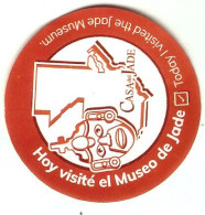 TICKET ENTREE BADGE MUSEE DU JADE ANTIGUA GUATEMALA - Biglietti D'ingresso