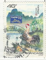 Polynésie - 1993 Taipei'93 - N° 439 Obl. - Usados