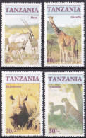 # Tansania Satz Von 1986 **/MNH (A4-7) - Tanzanie (1964-...)