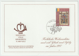 Weihnachtsfest 1996 Neujahr 1997 - Stamped Stationery