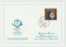 Weihnachtsfest 1997 Neujahr 1998 - Stamped Stationery