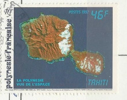 Polynésie - 1992 Polynésie Vue De L'espace - N° 405 Obl. - Used Stamps