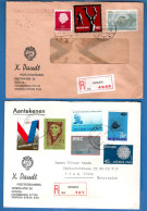 1965 Ff  Niederlande  Vier Auslandseinschreiben (Aantekenen) Von Gouda Nach Wien - Briefe U. Dokumente