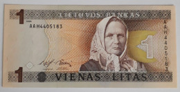 LITHUANIA - 1 LITAS - 1994 - UNCIRC P 53 - BANKNOTES - PAPER MONEY - CARTAMONETA - - Litauen