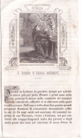 Ex Libris Fine '800 - S, Antonio Di Padova  Rif.Q120 - Religion & Esotérisme