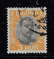 ICELAND 1920 OFFICIAL  SCOTT #O40 USED - Oficiales