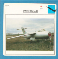 DeAgostini Educational Sheet "Warplanes" / LAVOCHKIN La-15 (U.S.S.R.) - Luchtvaart