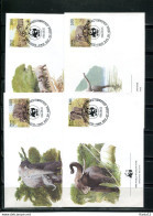 A51535)WWF-FDC Saeugetiere: Sri Lanka 753 - 756 - FDC