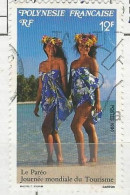 Polynésie - 1990 Le Paréo - N° 367 Obl. - Usados