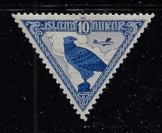 ICELAND 1930  AIR POST STAMP  SCOTT #C3 MH - Aéreo