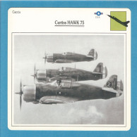 DeAgostini Educational Sheet "Warplanes" / Curtiss HAWK 75 (U.S.A.) - Luchtvaart