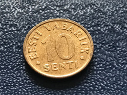 Münze Münzen Umlaufmünze Estland 10 Senti 2008 - Estland