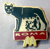 E97 Pin's Mac Do Mc Donald's Rome Roma La Louve Loup Achat Immédiat - McDonald's