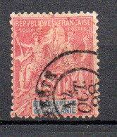 Col40 Colonies Océanie 1892 N° 11 Oblitéré Cote 12,00€ - Used Stamps