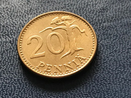Münze Münzen Umlaufmünze Finnland 20 Penni 1982 - Finlande