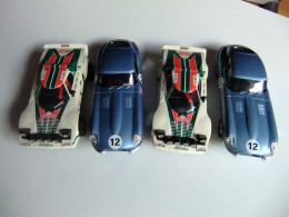 SCALEXTRIC CUATRO COCHES LANCIA STRATOS Y JAGUAR E ALTAYA - Circuiti Automobilistici