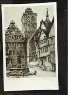 DR: Ansichtskarte Von Bad Hersfeld, Rathaus Mit Lullusbrunnen- Nicht Gelaufen, Um 1930 - Bad Hersfeld