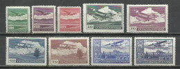 0430T-SERIE COMPLETA REPUBLICA CHECA  1930 10/17 CHECOSLOVAQUIA AÉREA NUEVOS* 25,00€ - Corréo Aéreo