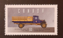 Canada 1995  USED  Sc1552d   50c  Historic Vehicles, Farm Truck - Gebraucht