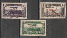 Alexandrette Poste Aérienne N° 1, 2, 3 - Used Stamps