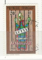 Polynésie - 1972 Lutte Contre L'alcoolisme - N° 92 Obl. - Usati