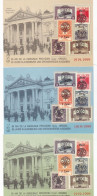 FULL SHEETS, ANNIVERSARY OF THE CLUJ - ORADEA STAMP ISSUE,3X SHEET, 1999, ROMANIA - Hojas Completas