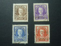 Monaco - 1933 - 10° Avvento Al Trono Del Principe Luigi II - UNI 115/18 - SW 116/19 - Used Stamps