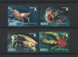 Norway 2007 Crustaceans Y.T. 1569/1572 (0) - Used Stamps