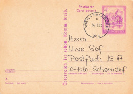 Bahnpost (R.P.O./T.P.O.) Wien-Salzburg (ZA1435) - Lettres & Documents