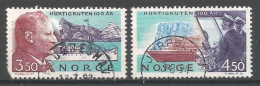 Norway 1993 Maritime Coastal Transport Centenary Y.T. 1084/1085 (0) - Used Stamps