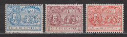 NVPH Nederland Netherlands Pays Bas Niederlande Holanda 87 88 89 MNH/postfris ; Michiel De Ruyter 1907 - Unused Stamps