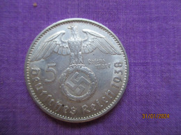 5 Reichmark 1938 J - 5 Reichsmark