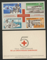 GABON BF BLOC FEUILLET N° 14 Neuf ** (MNH) Cote 4,50 € 5ème Anniversaire De La Croix Rouge Gabonnaise TB - Gabon