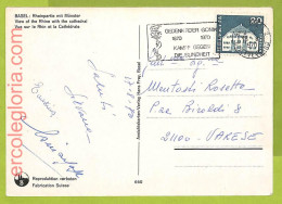 Af9711 - Switzerland - POSTAL HISTORY - Postcard  - 1970, MEDICINE Blindness - Medicina