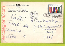 Af9714 - USA - POSTAL HISTORY - Postcard  - 1977, MEDICINE Blindness - Medicina