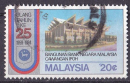 Malaysia Marke Von 1984 O/used (A4-8) - Malaysia (1964-...)