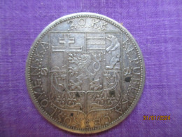 Czechoslovakia: 20 Krone 1937 - T. Masaryk - Czechoslovakia