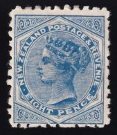 Nueva Zelanda, 1873-78   Y&T. 56, MH. 6 P. Azul - Neufs