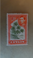 1937 MNH D13 - Ceylon (...-1947)