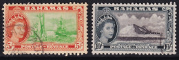 Bahamas, 1954  Y&T. 160, 161, - 1859-1963 Crown Colony