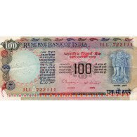 INDE - PICK 86 G - 100 RUPEES - NON DATE (1979) - LETTRE A - TTB - India