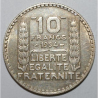 GADOURY 801 - 10 FRANCS 1934 TYPE TURIN - TTB+ - KM 878 - 10 Francs