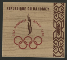 BF Bloc Feuillet N° 15 Neuf ** (MNH) Cote 10 € Jeux Olympiques De Mexico En 1968 TB - Benin - Dahomey (1960-...)