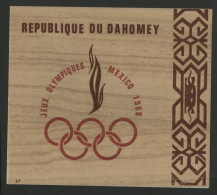 BF Bloc Feuillet N° 15 Neuf ** (MNH) Cote 10 € Jeux Olympiques De Mexico En 1968 TB - Bénin – Dahomey (1960-...)